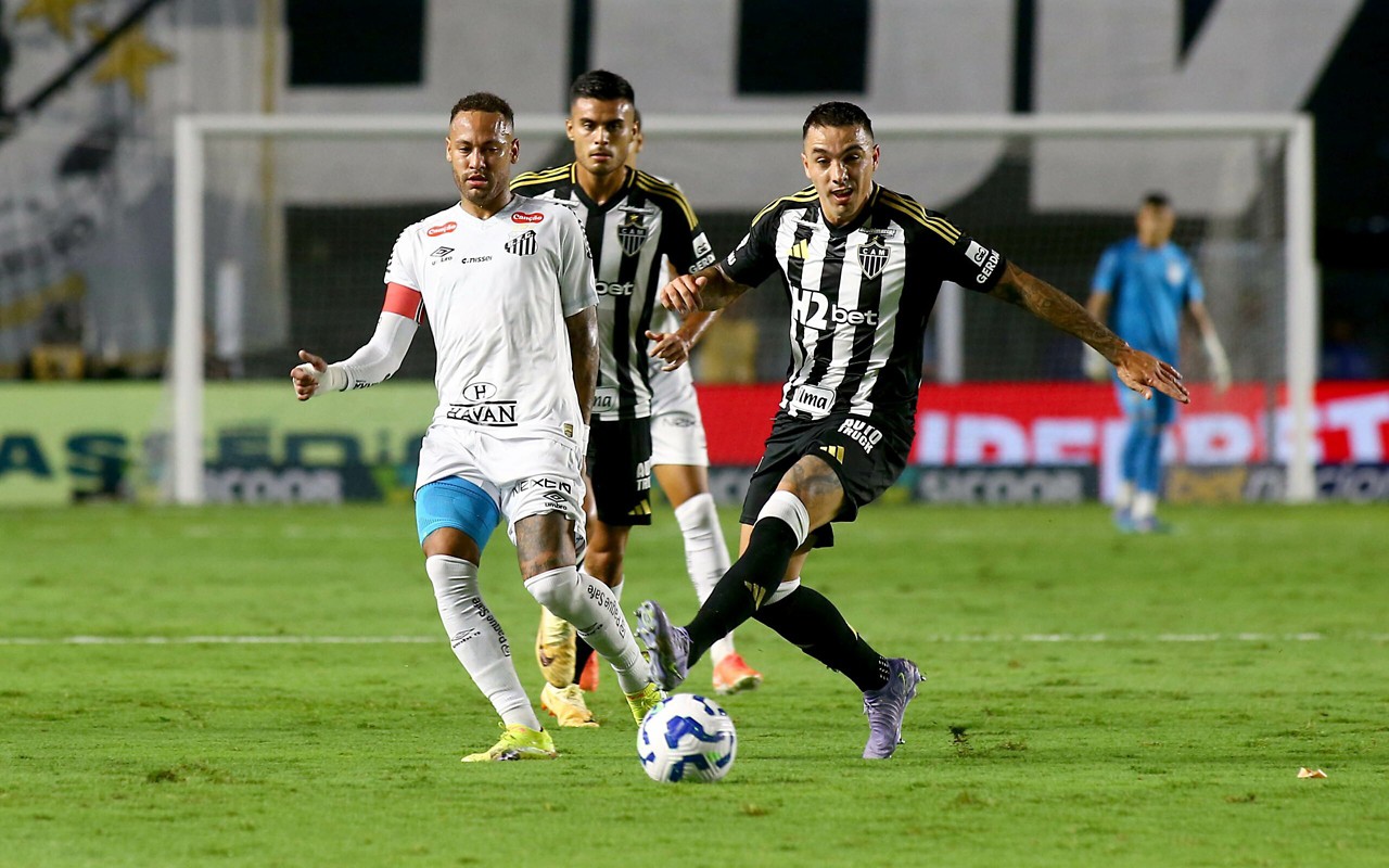Neymar soma nove partidas e seis participações diretas em gols pelo Santos. (Foto: Mauricio De Souza/AGIF)