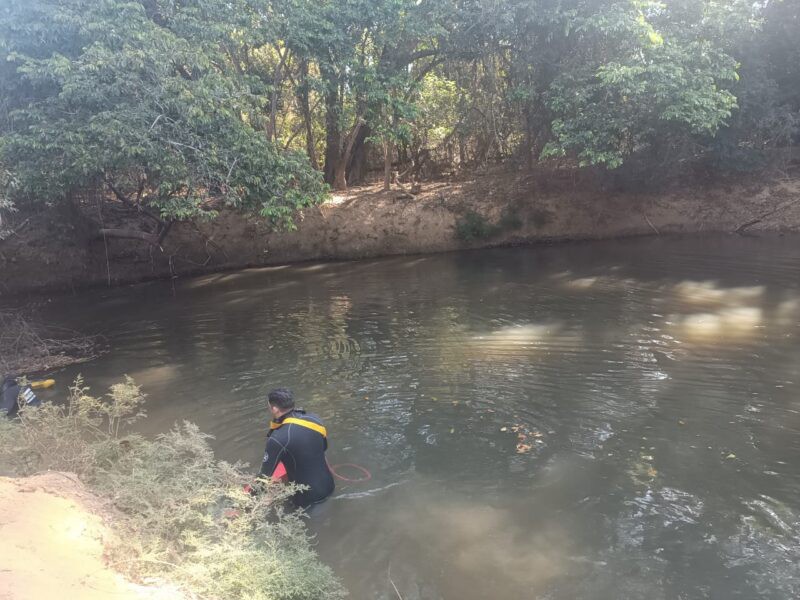 Homem de 53 anos morre afogado enquanto pescava em rio na zona rural de Joaquim Felício