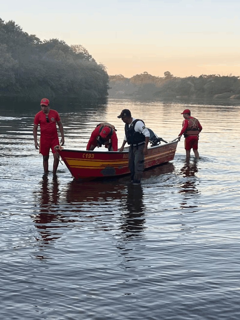 Homem desaparecido em pescaria é encontrado pelos bombeiros no Rio das Velhas, em Várzea da Palma