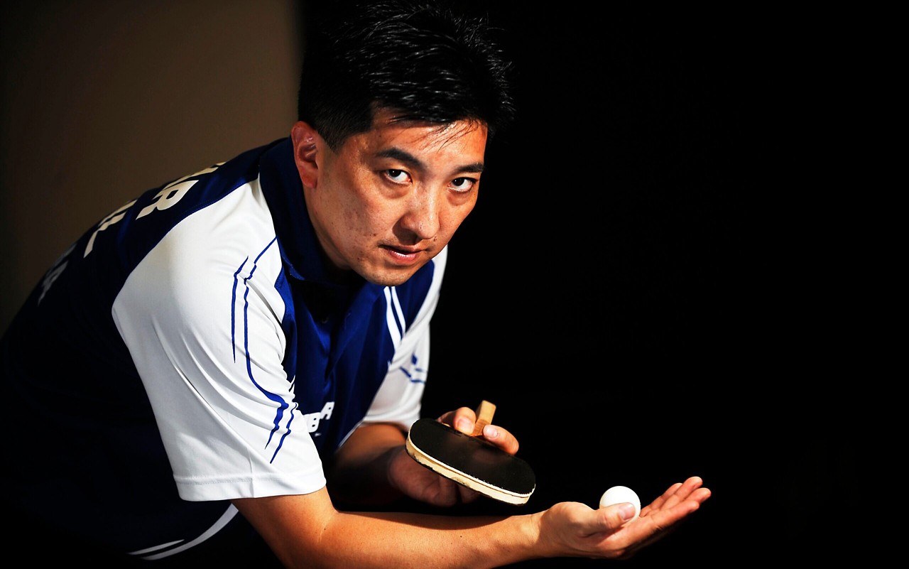 Hugo Hoyama, um dos grandes nomes do tênis de mesa no Brasil (Foto: Bruno de Lima/ Lance!)