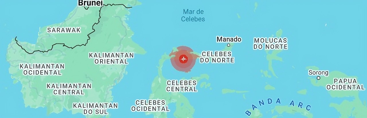 Terremoto de magnitude 5.7 atinge mar das Filipinas próximo a Taiwan nesta segunda (5)