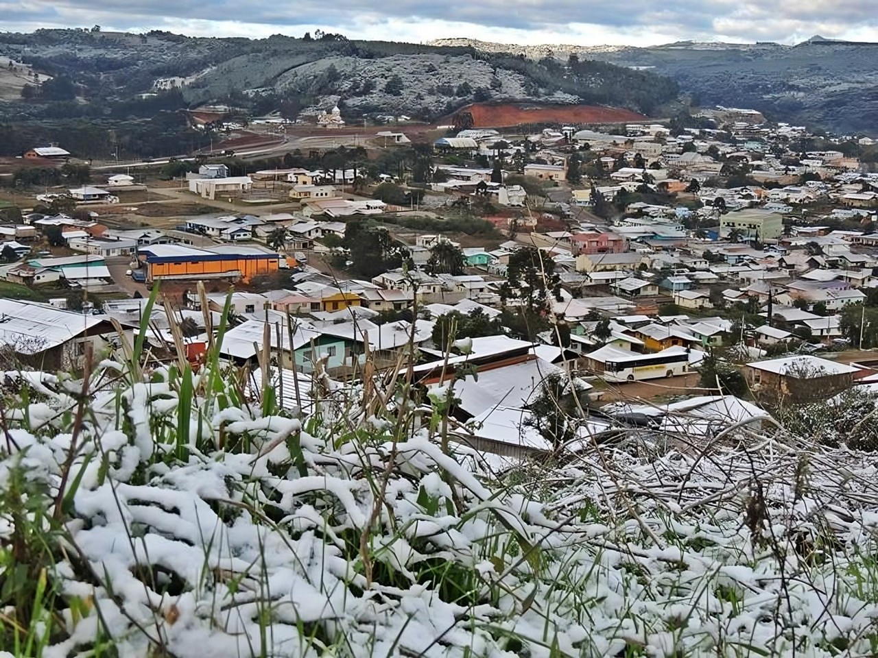 Temperaturas perto de 0 °C: veja as 10 cidades mais geladas do Brasil neste domingo (2)