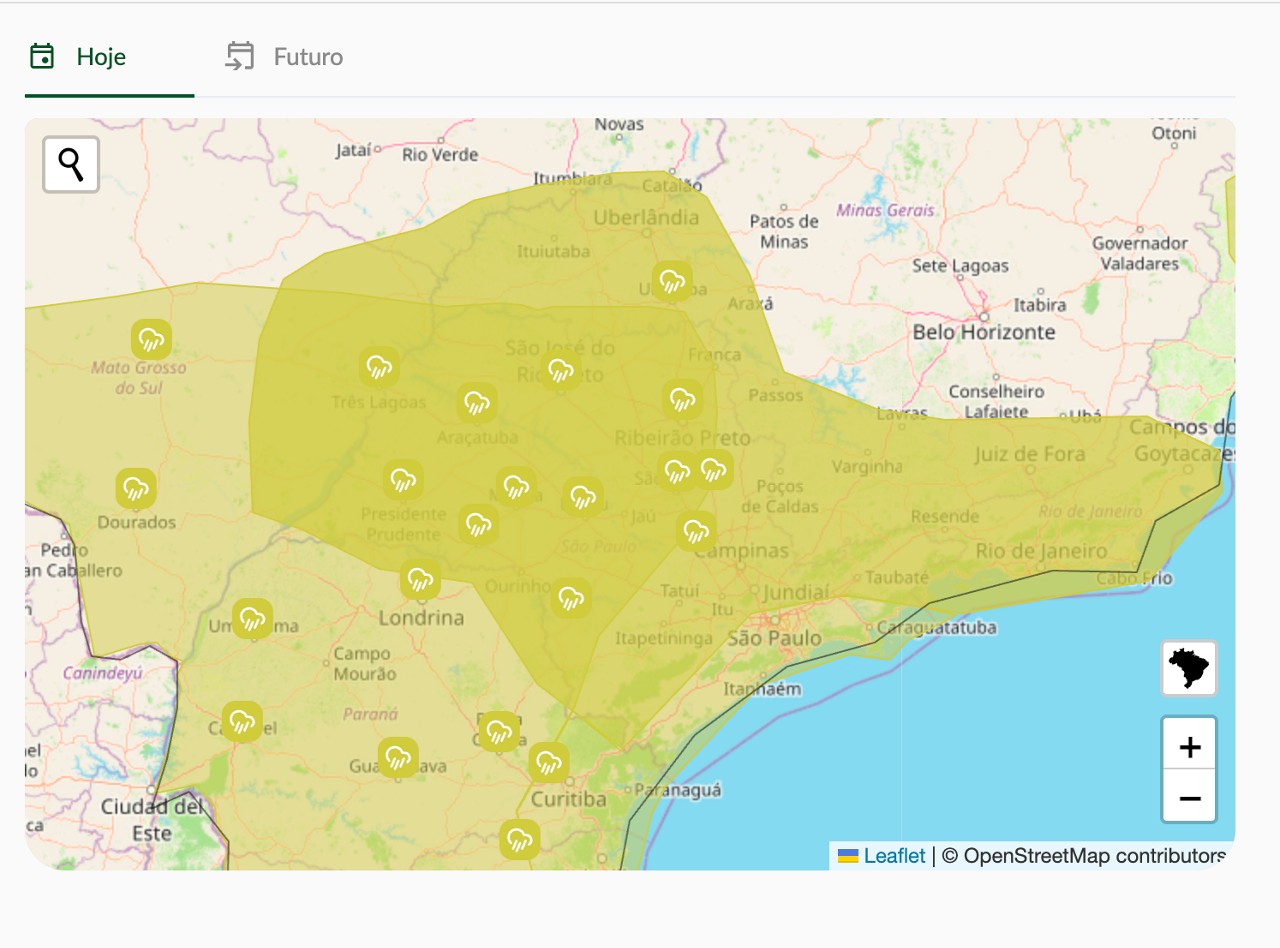 Tempestades avançam sobre 4 estados: INMET emite alerta para SP, RJ, MG e MS