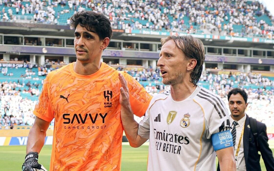 Goleiro Bono, do Al-Hilal, defendeu pênalti que garantiu empate contra o Real Madrid