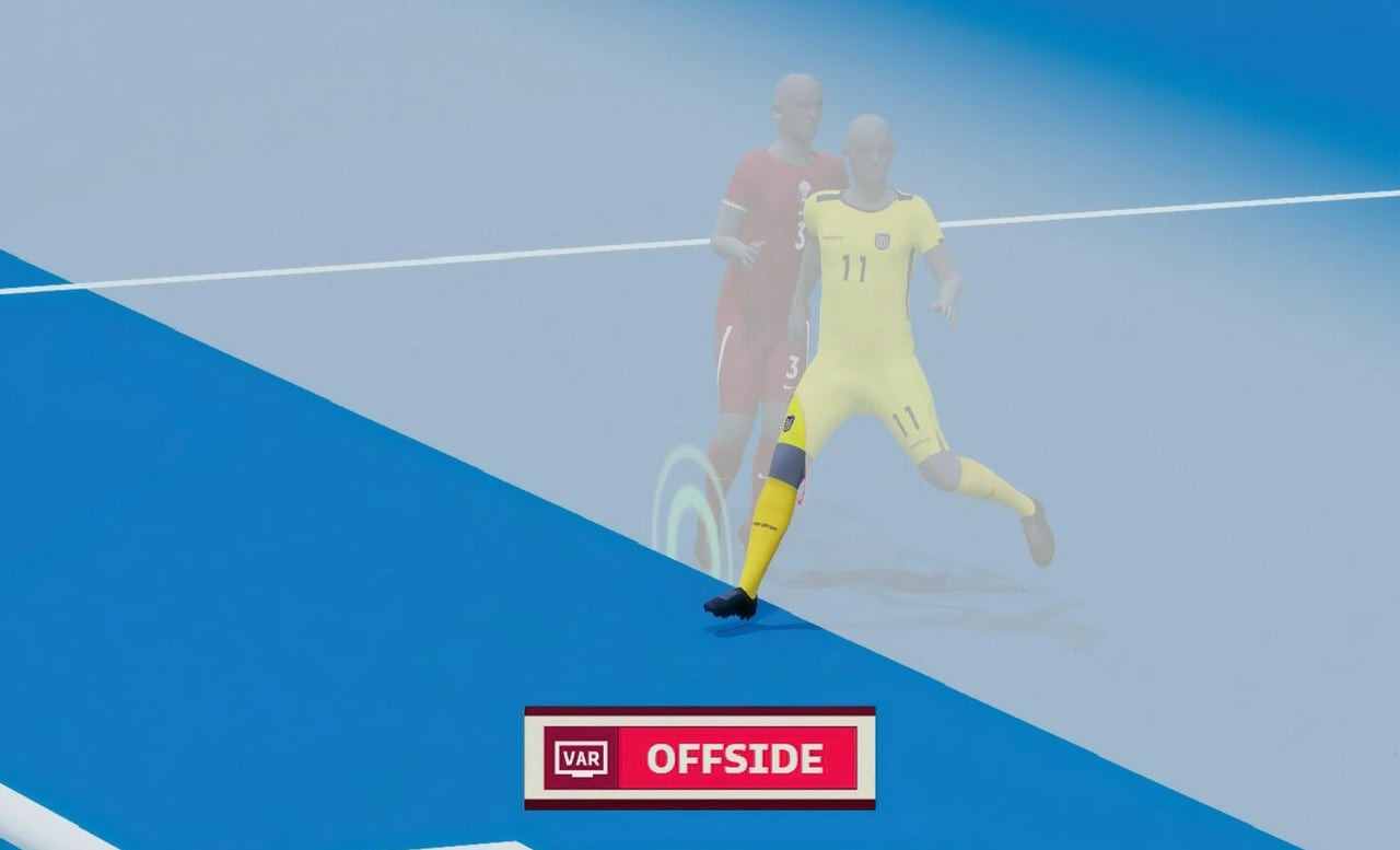 Tecnologia do impedimento semiautomático chegará à Inglaterra (Foto: Divulgação/Fifa)