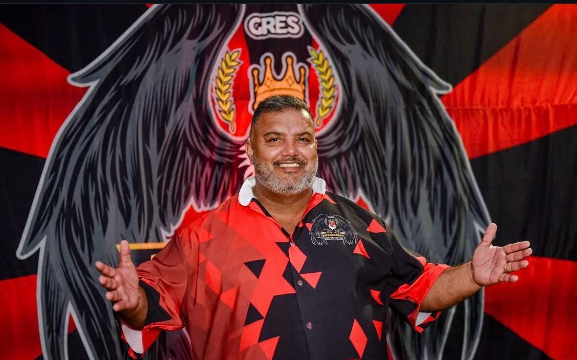 Serginho Aguiar, presidente da Imperadores Rubro-Negros (Foto: Divulgação)