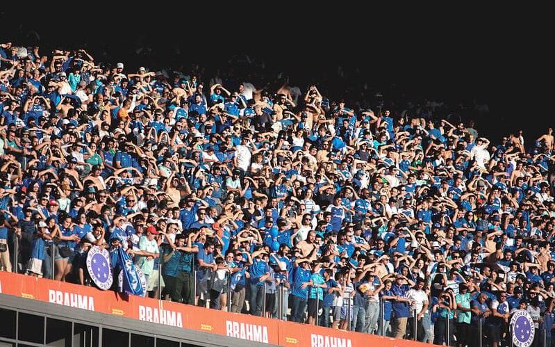 Torcida do Cruzeiro deve lotar mais uma vez o Mineirão, sábado (30), no jogo com o São Paulo (Foto: Gustavo Martins/Cruzeiro)