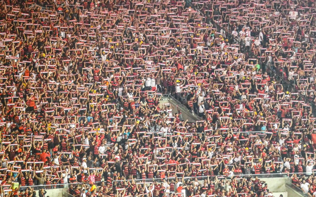 Torcida do Flamengo no Maracanã (Foto: Lucas Bayer/Lance!)