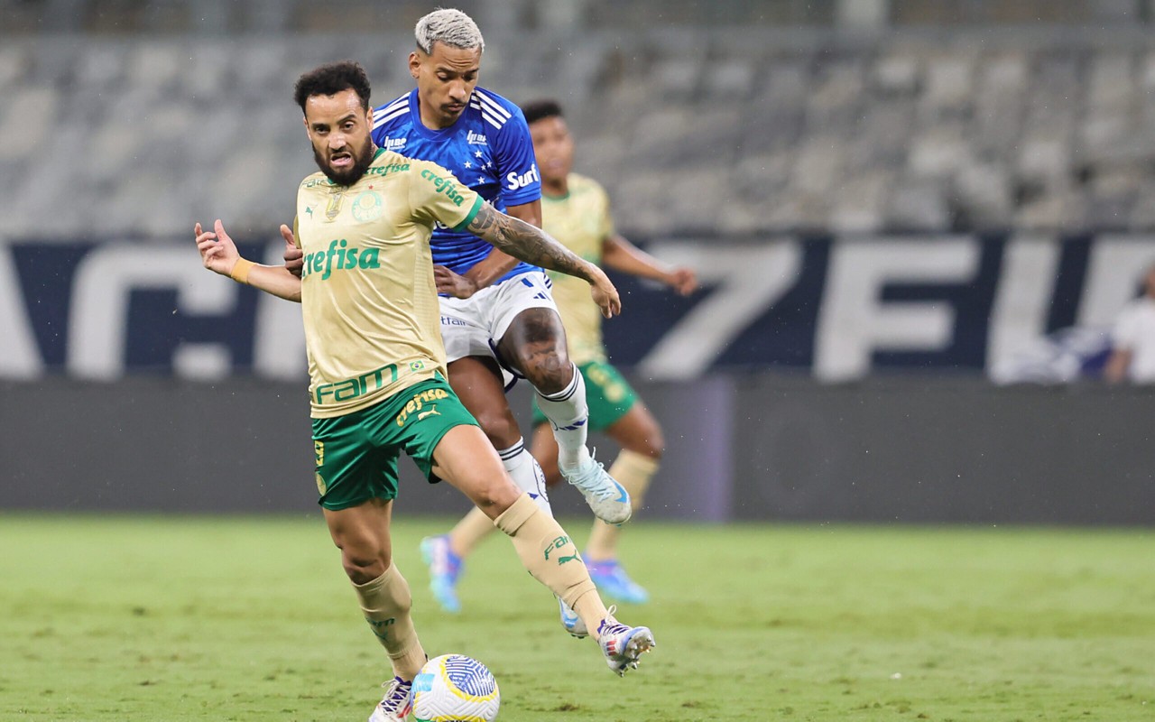 Jogo entre Cruzeiro e Palmeiras no ano ado, no Mineirão, foi disputado com portões fechados (Foto: Gilson Lobo/AGIF)