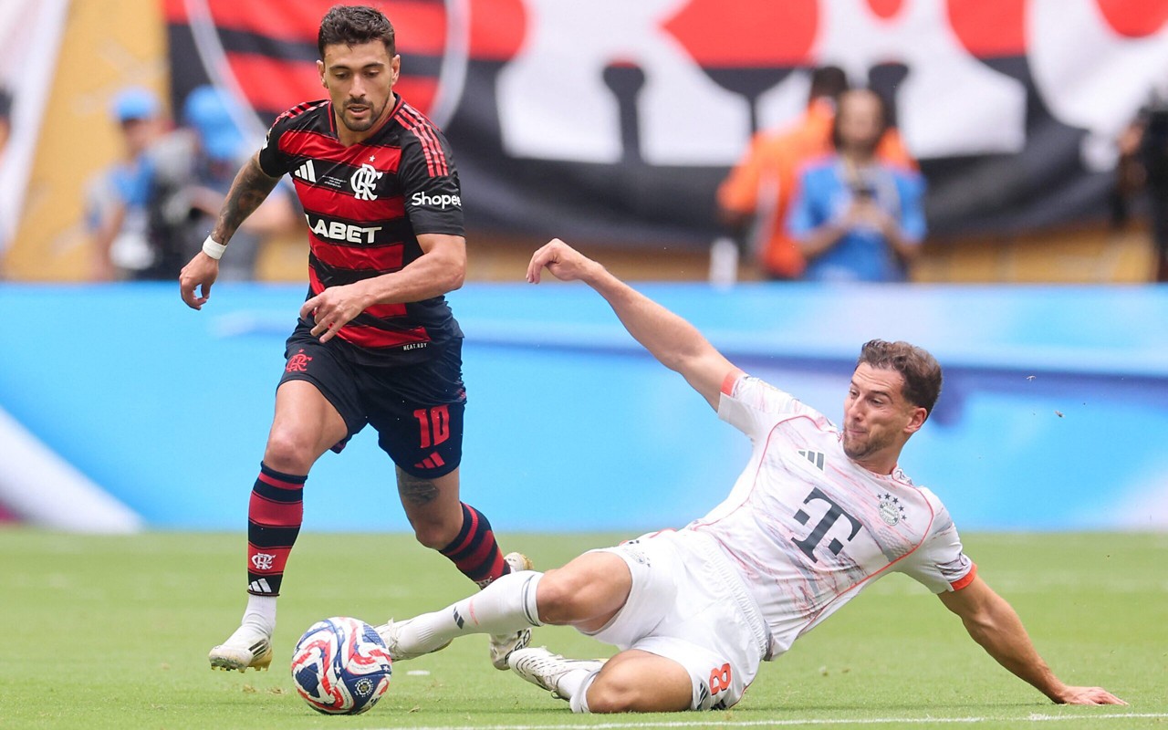 Flamengo enfrenta o Bayern de Munique pelo Mundial de Clubes (Foto: Michael Reaves / GETTY IMAGES NORTH AMERICA / Getty Images via AFP)