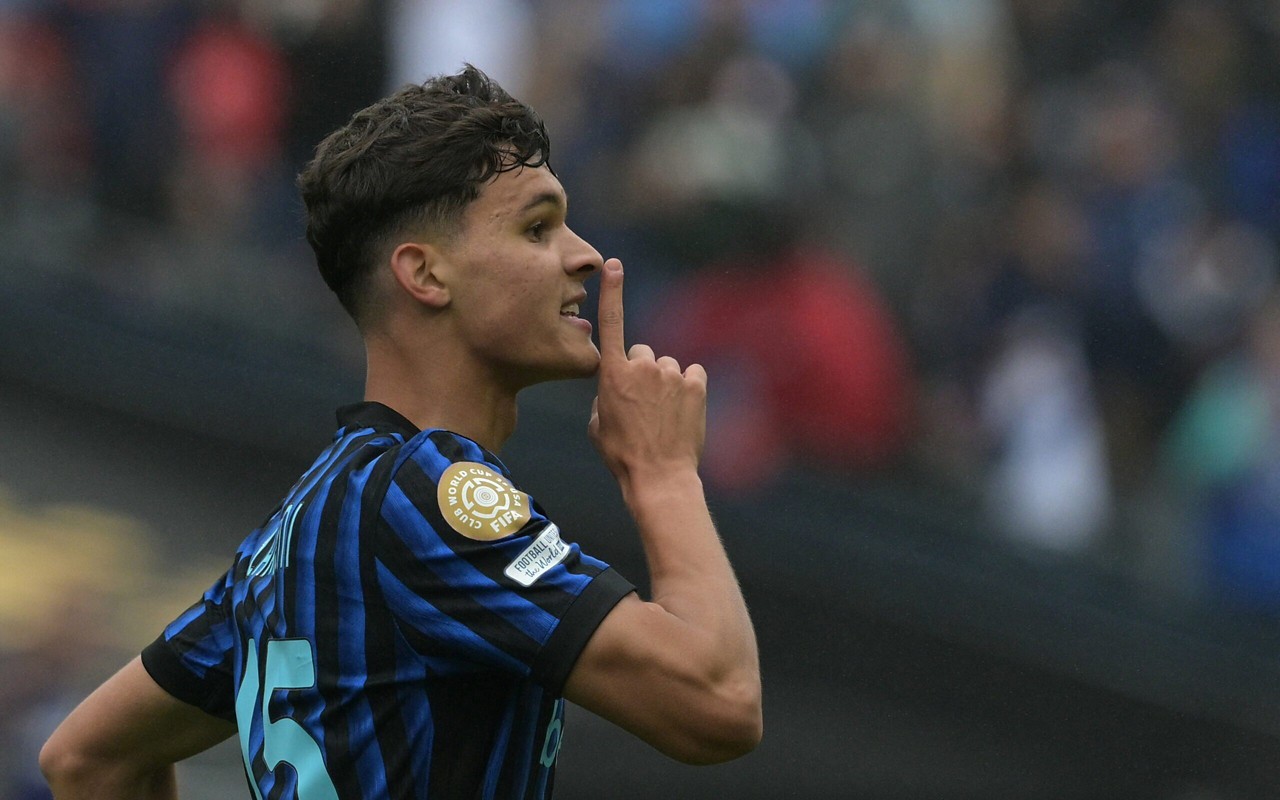 Valentín Carboni, o autor do gol da vitória em Inter de Milão x Urawa Reds (Foto: Juan Mabromata/AFP)