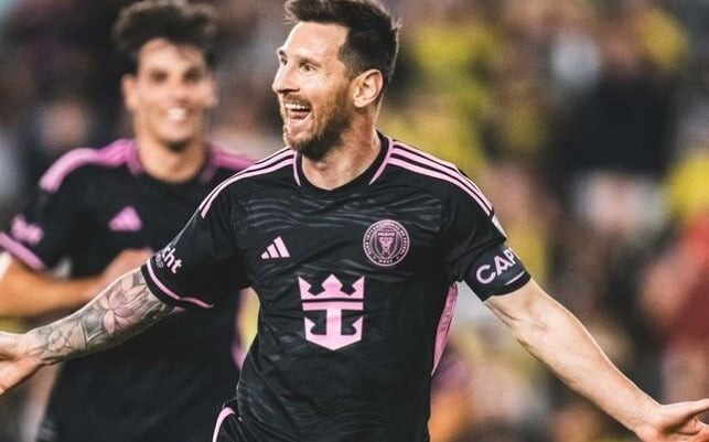 Lionel Messi comemora gol pelo Inter Miami (Foto: Reprodução/Instagram)