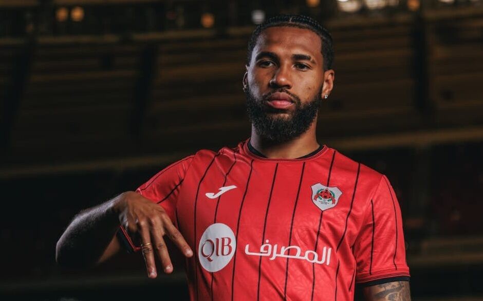 Wesley é anunciado pelo Al-Rayyan no seu site oficial (Foto: Divulgação/Al-Rayyan)