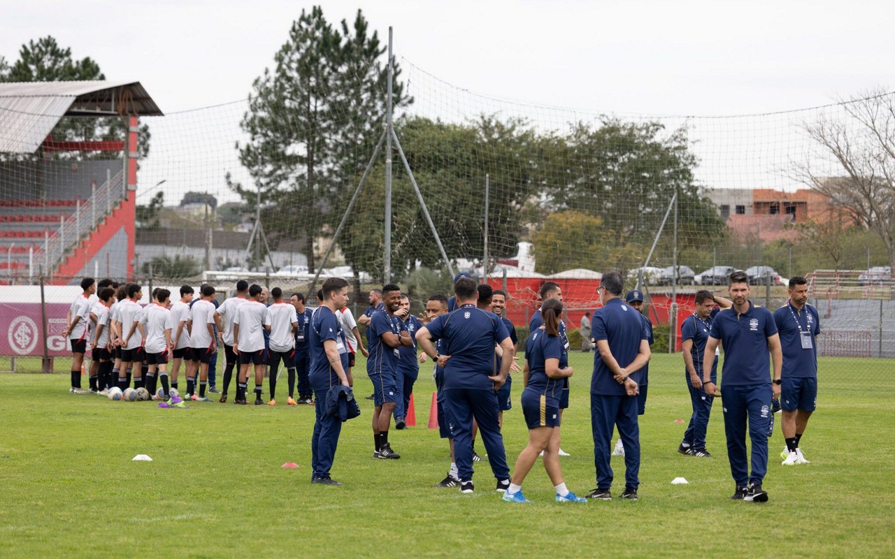 Curso da CBF Academy no CT Celeiro de Ases (Foto: Rafaela Frison/SC Internacional)