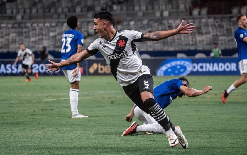 O uruguaio está no Vasco desde 2023 Foto: Leandro Amorim/Vasco