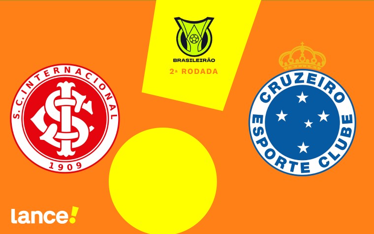 Internacional x Cruzeiro pelo Brasileirão (Foto: Arte/Lance!)