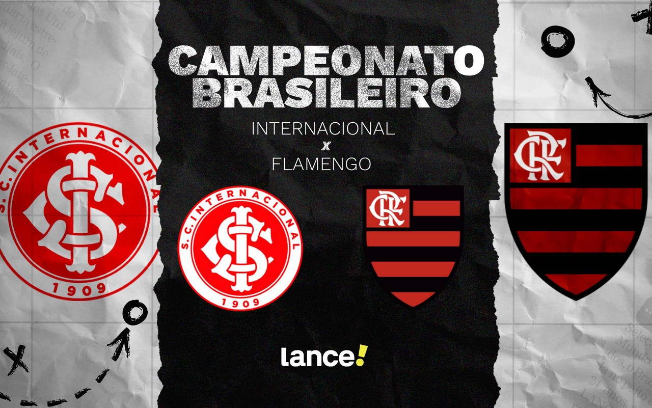 Inter e Flamengo voltam a se enfrentar neste domingo (Arte: Lance!)