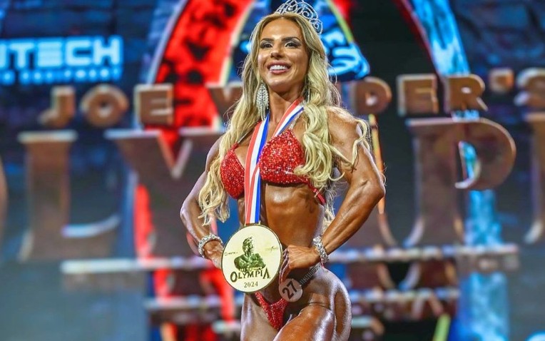 Isa Pereira, brasileira campeã do Mr. Olympia (Foto: Divulgação)