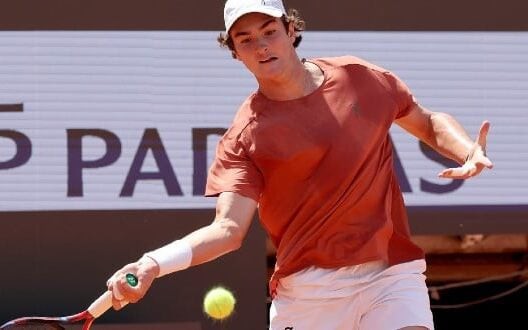 João Fonseca em treino em Roma (Divulgação)