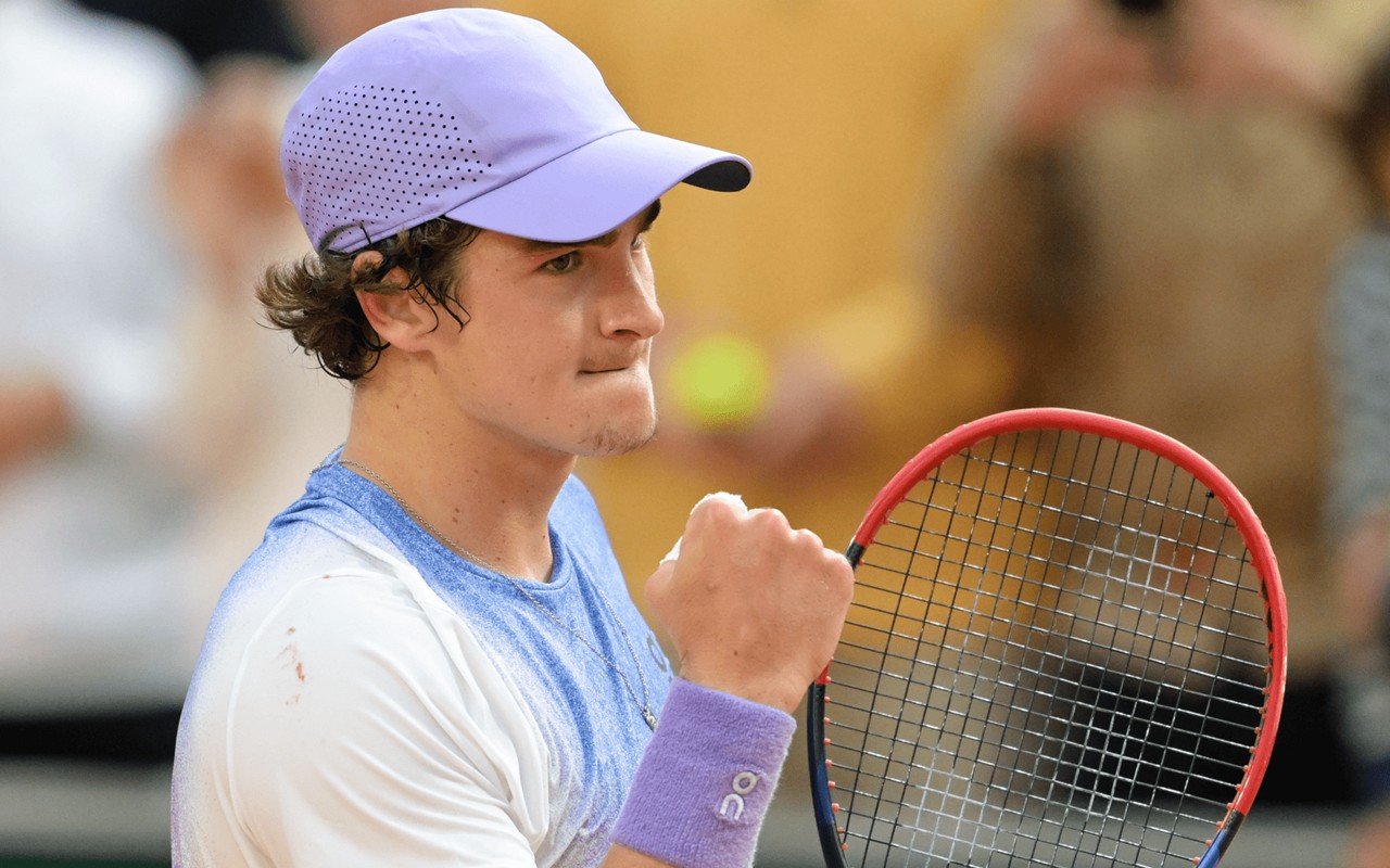 João Fonseca em ação (Peter Staples/ATP Tour)