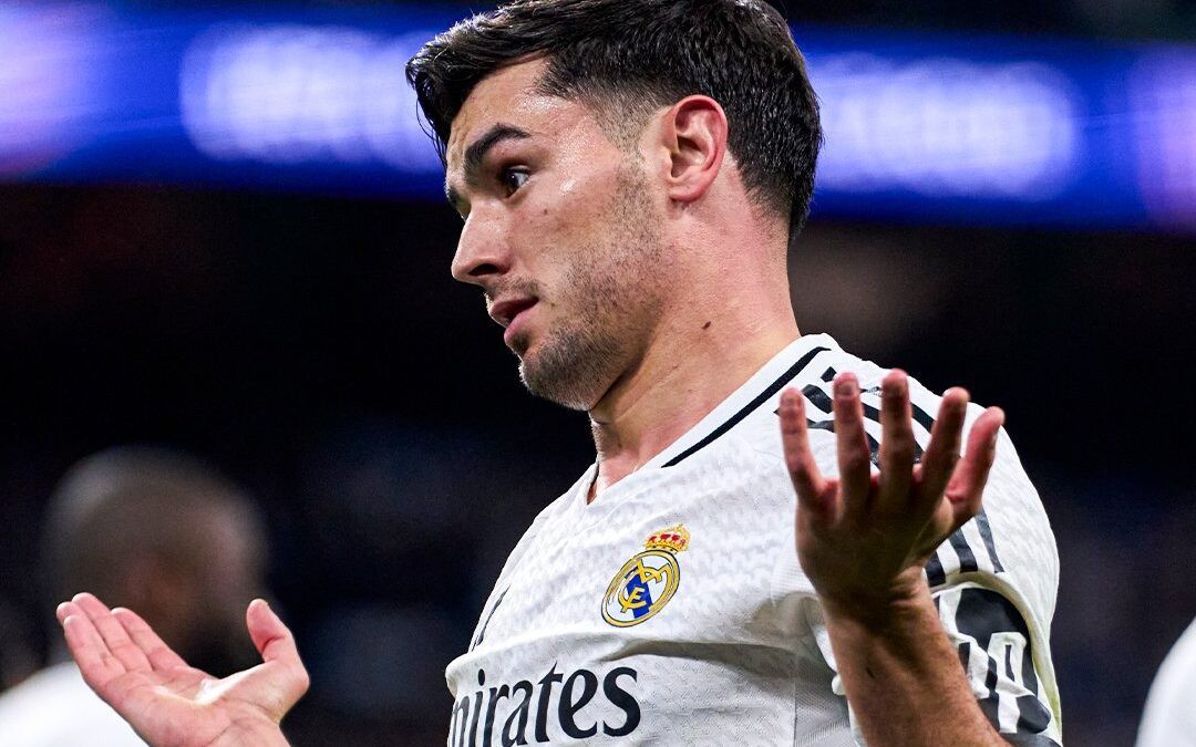 Brahim em ação pelo Real Madrid na Champions League (Foto: Divulgação/Instagram)