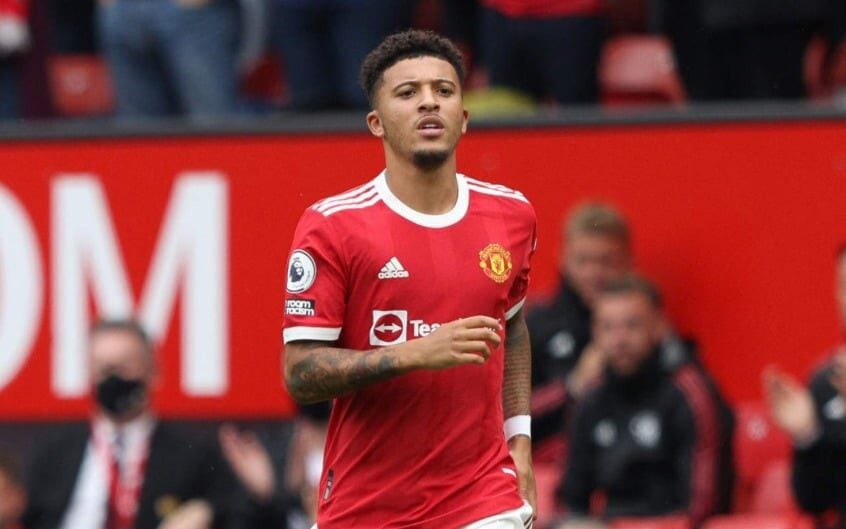 Jadon Sancho está na mira do Leverkusen. (Foto: ADRIAN DENNIS / AFP)
