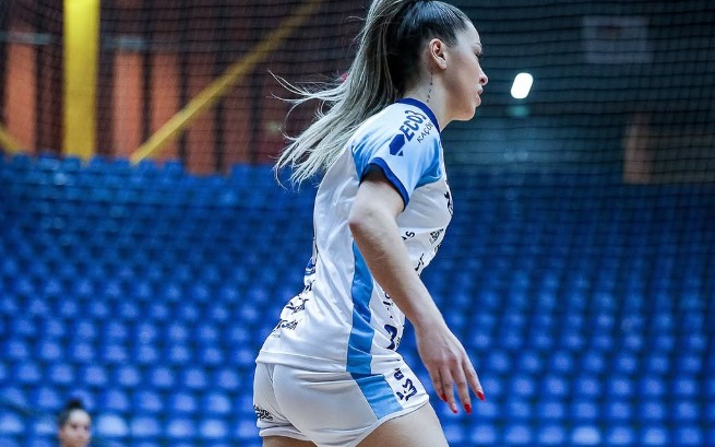 Marcela Santos, jogadora de futsal (Foto: Divulgação)