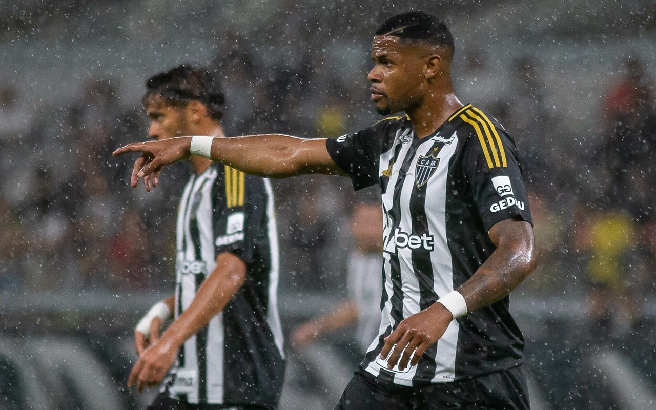 Júnior Santos está fora da partida entre Galo e Iquique