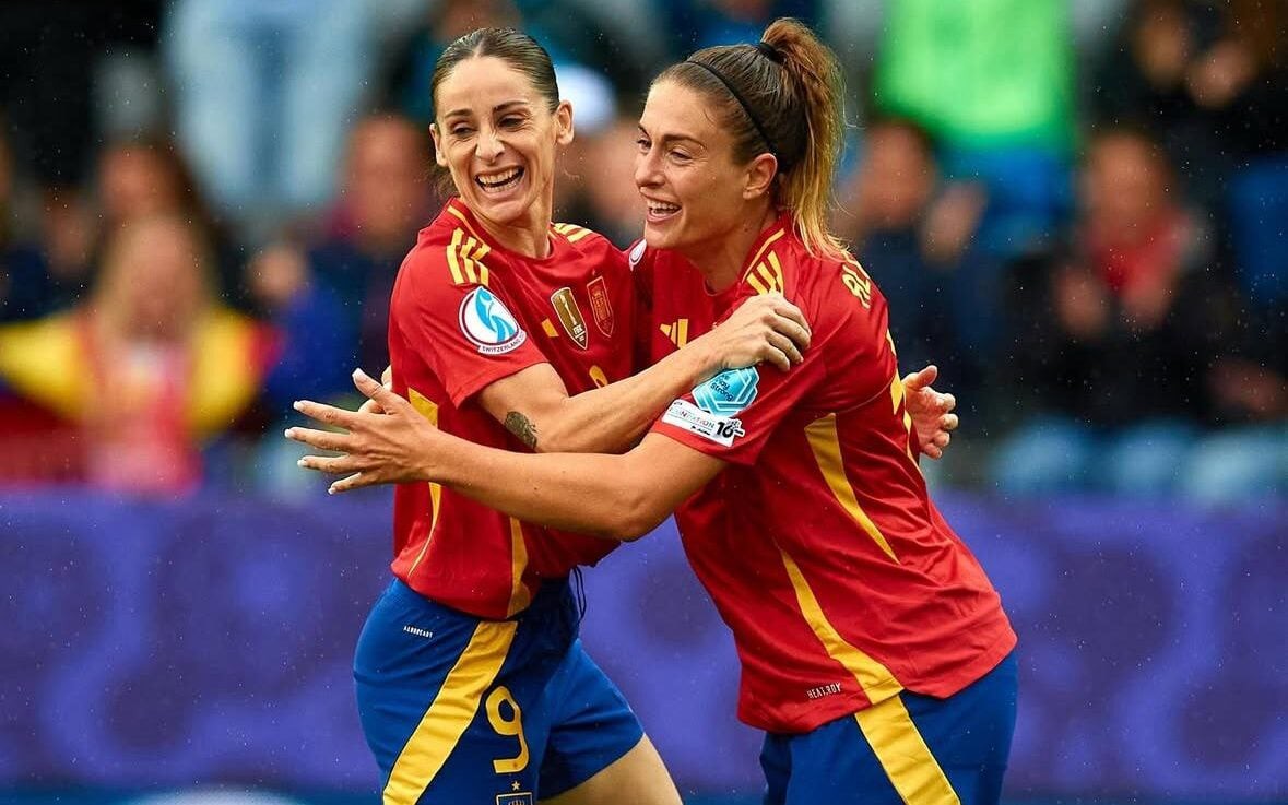 Espanha vence Bélgica na Eurocopa Feminina. (Foto: seleção espanhola feminina/Divulgação)