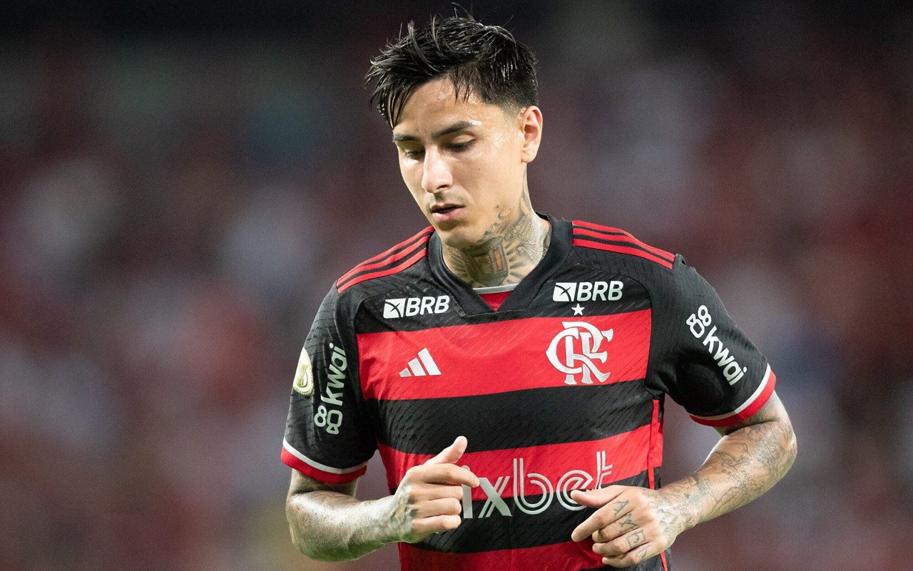 Jogos de hoje: Flamengo, de Pulgar, entra em campo pelo Campeonato Carioca (Foto: Gil Gomes/AGIF)