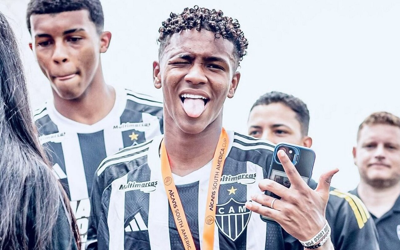 Gabriel Veneno, promessa do Atlético-MG (Foto: Reprodução / redes sociais)