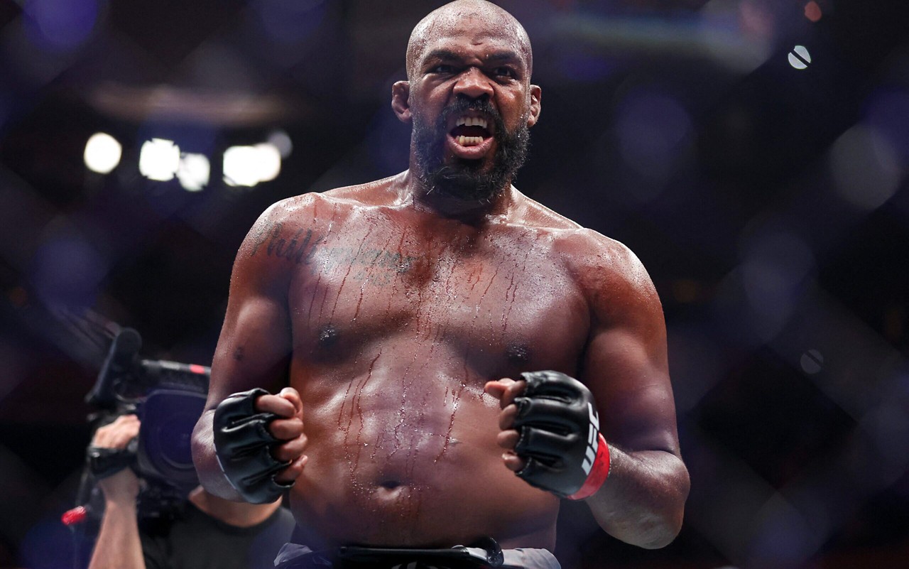 Jon Jones em ação pelo UFC (Foto: Reprodução)