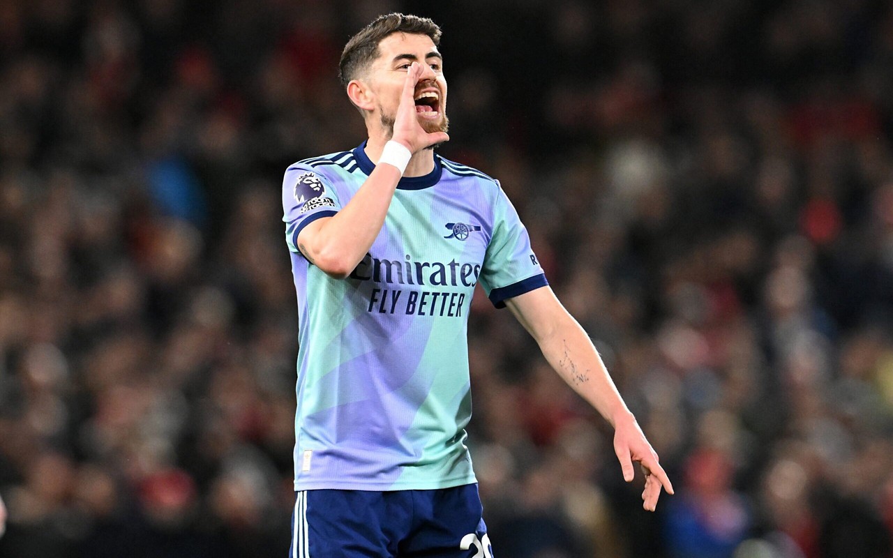 Jorginho, do Arsenal (Foto: Stuart MacFarlane/Arsenal FC via Getty Images)