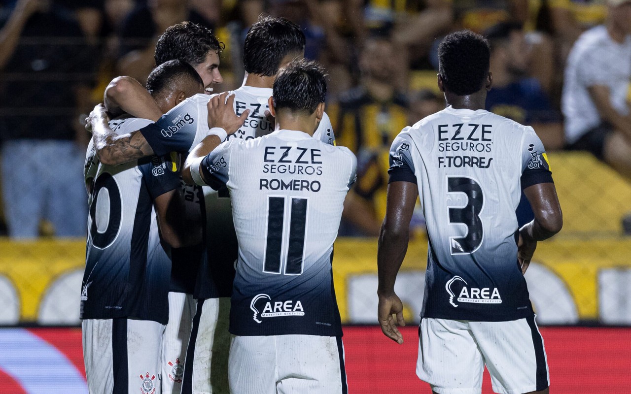 Romero em ação pelo Corinthians contra o Novorizontino pelo Paulistão (Foto: Rodrigo Coca/Ag. Corinthians)