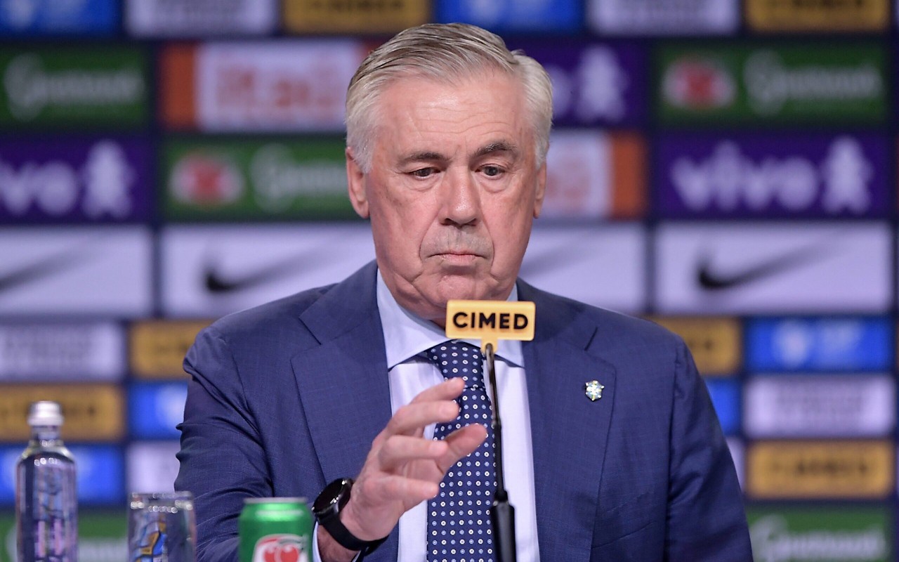 Ancelotti convoca jogadores para a seleção brasileira pela segunda vez