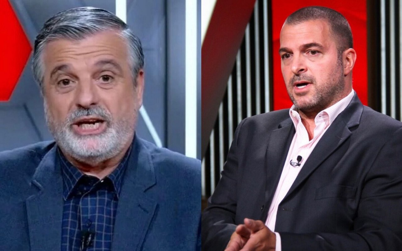 Osvaldo Pascoal e Zé Elias, da ESPN, discordaram em debate (Foto: Reprodução)