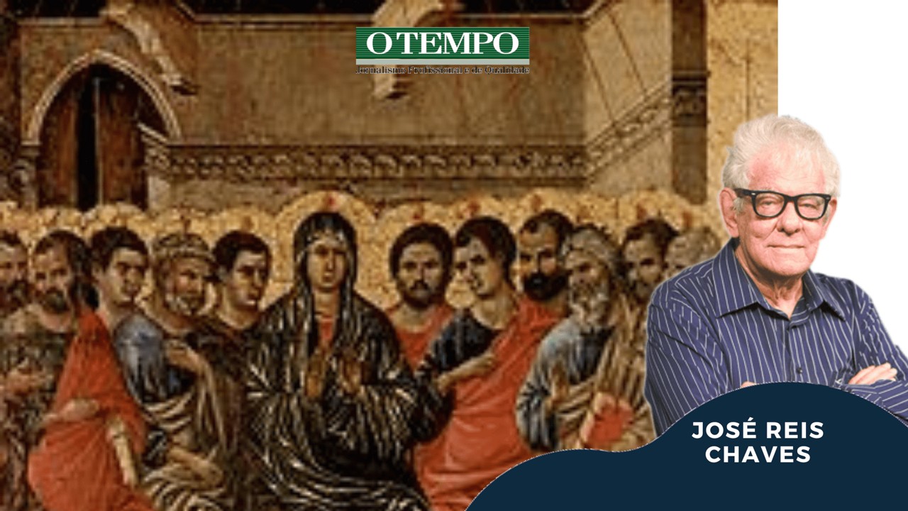 Reprodução de quadro Pentecoste de Duccio di Buoninsegna