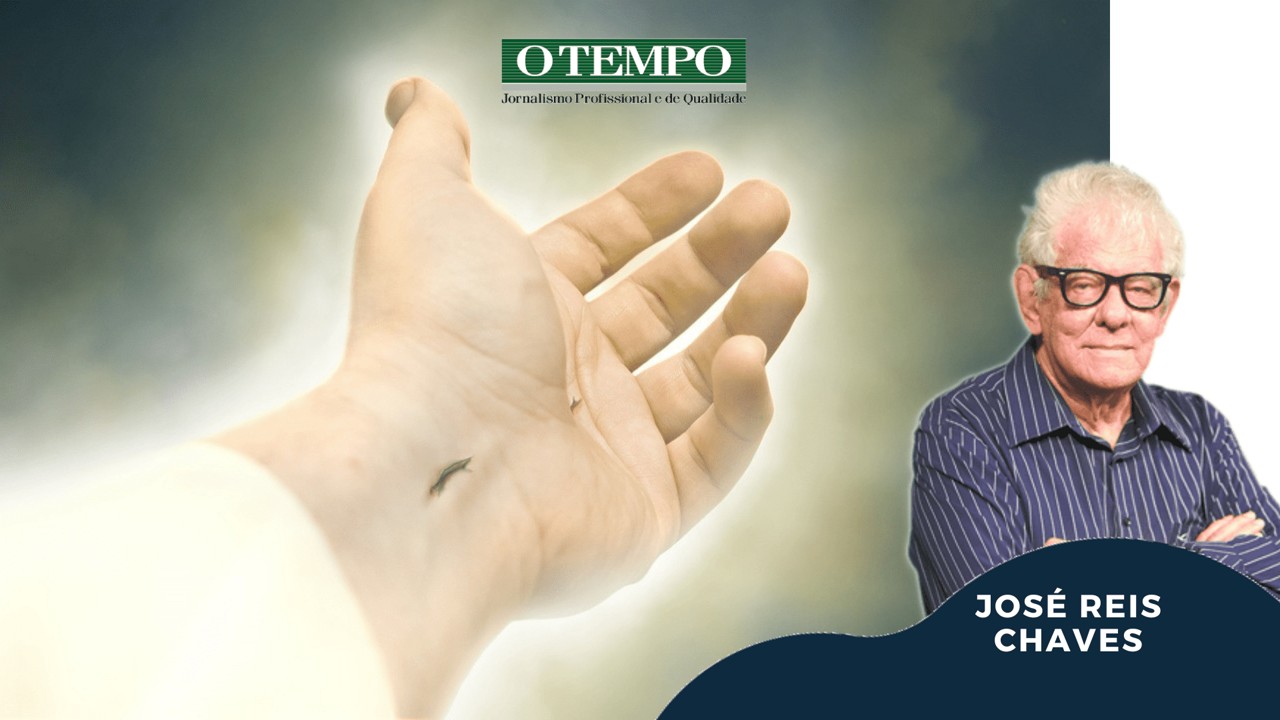 Imagem ilustrativa da mão de Jesus Cristo ressuscitado