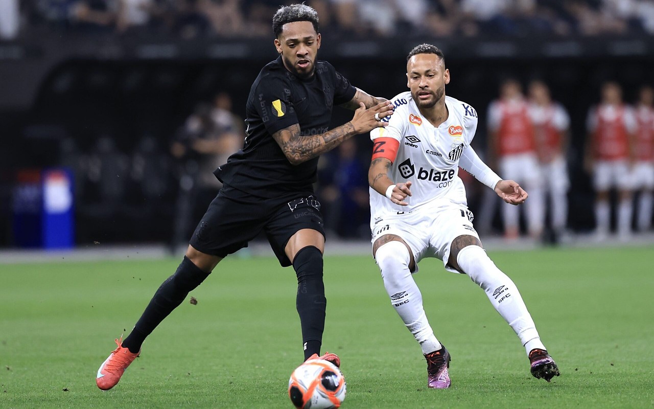 Corinthians tenta recuperar jogadores para o clássico contra o Santos pela semi do Paulistão. (Foto: Marcello Zambrana/AGIF)