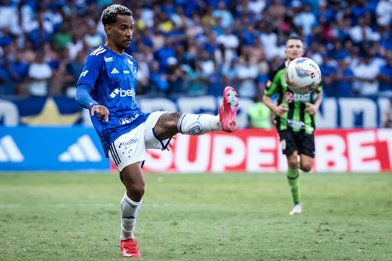 Matheus Pereira contra o América, no Mineirão