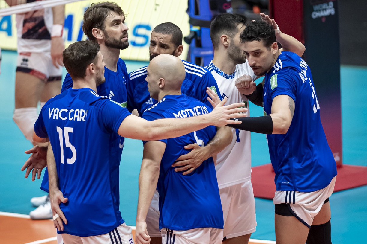 Sada Cruzeiro durante a final do Mundial de Clubes contra o Trentino