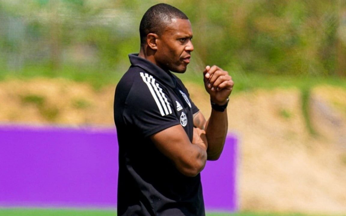 Júlio Baptista no comando da base do Valladolid, da Espanha (Divulgação/Valladolid)