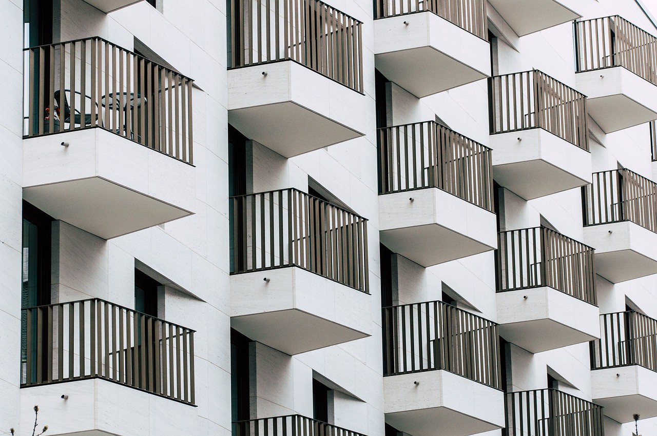 Condomínio vertical em cidade