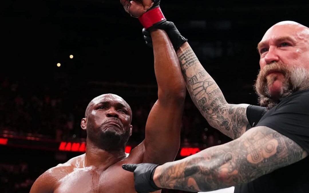 Kamaru Usman derrotou Joaquin Buckley no UFC Atlanta (Foto: Divulgação/UFC)