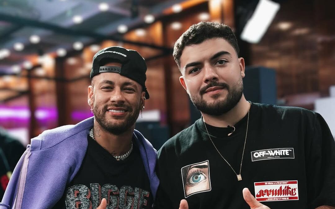 Neymar, presidente da Furia, e Luqueta, do Dendele, se enfrentam na final da Kings League