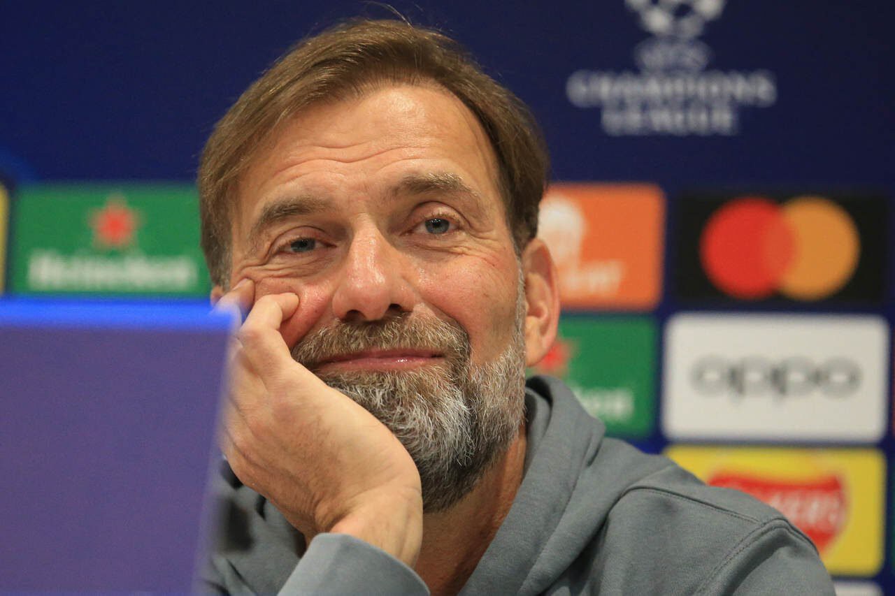 Klopp durante sua passagem como técnico do Liverpool (Foto: Lindsey Parnaby/AFP)