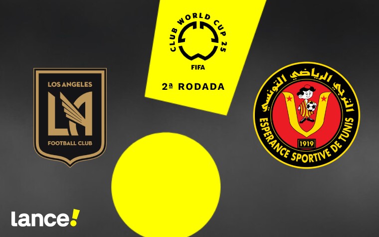 LA FC e Espérance jogam pela segunda rodada do Grupo D do Mundial de Clubes (Foto: Arte/Lance!)