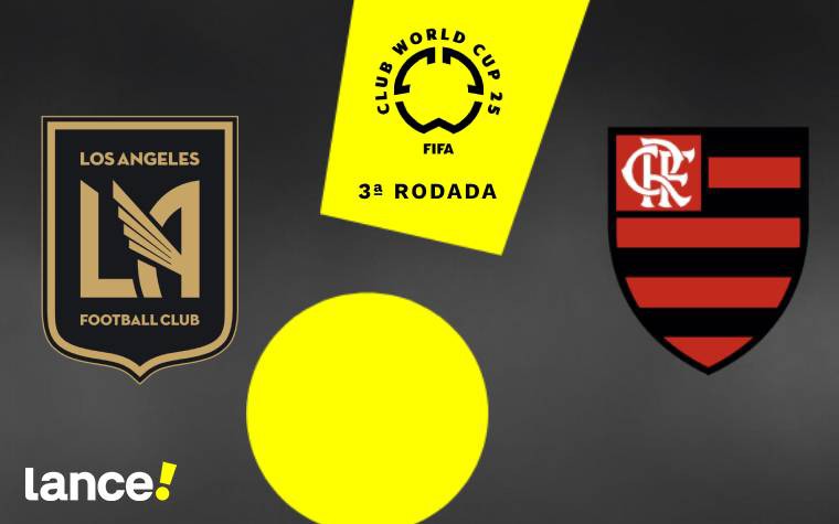 Flamengo e Los Angeles FC fecham a fase de grupos no Mundial de Clubes. Foto: Arte/Lance!