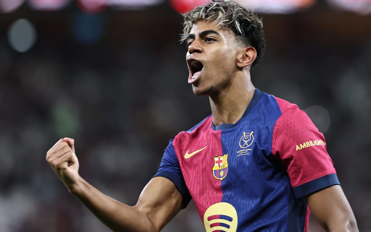 Lamine Yamal será embaixador da franquia de jogos eFootball (Foto: Fadel Senna/AFP)