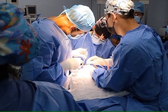 Na cirurgia, foram retiradas as larvas, além de todo o tecido morto do qual elas estavam se alimentando